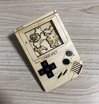 Customized Wooden Game Console